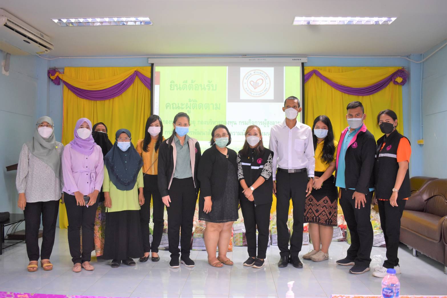 พม. โดยกรม ผส. จัดโครงการนิเทศงานติดตามและประเมินผลของโครงการที่ขอใช้เงินกองทุนผู้สูงอายุ ประจำปีงบประมาณ พ.ศ. 2564 ณ จังหวัดสตูล ระหว่างวันที่ 19-20 เมษายน 2565